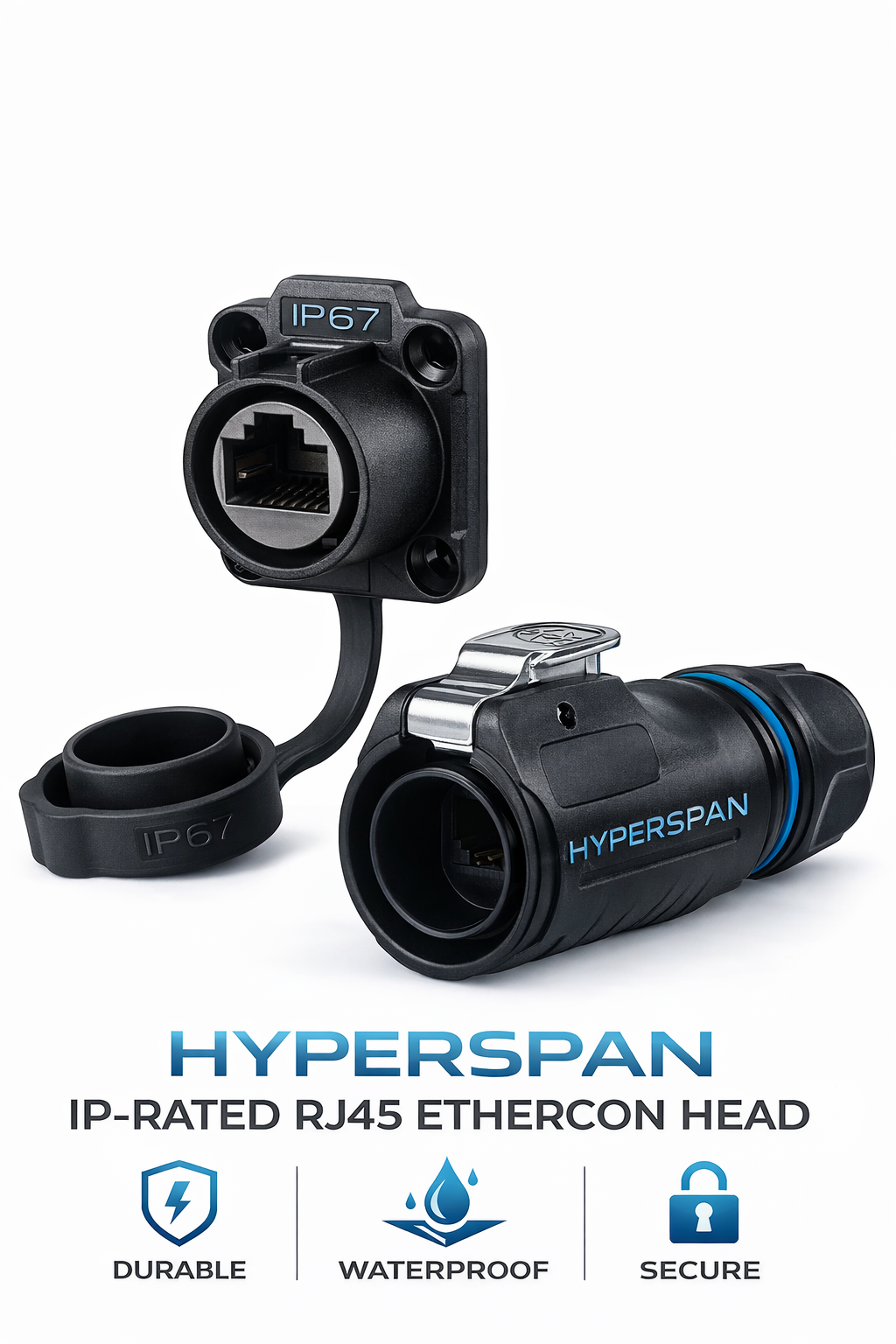 Hyperspan™ Extended-Reach Cat6 Cable – CCTV, Wi-Fi, smart buildings - PoE++ 250m Reel